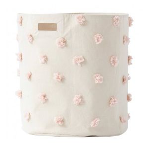 Petit pehr pink Pom Pom hamper. NWT.